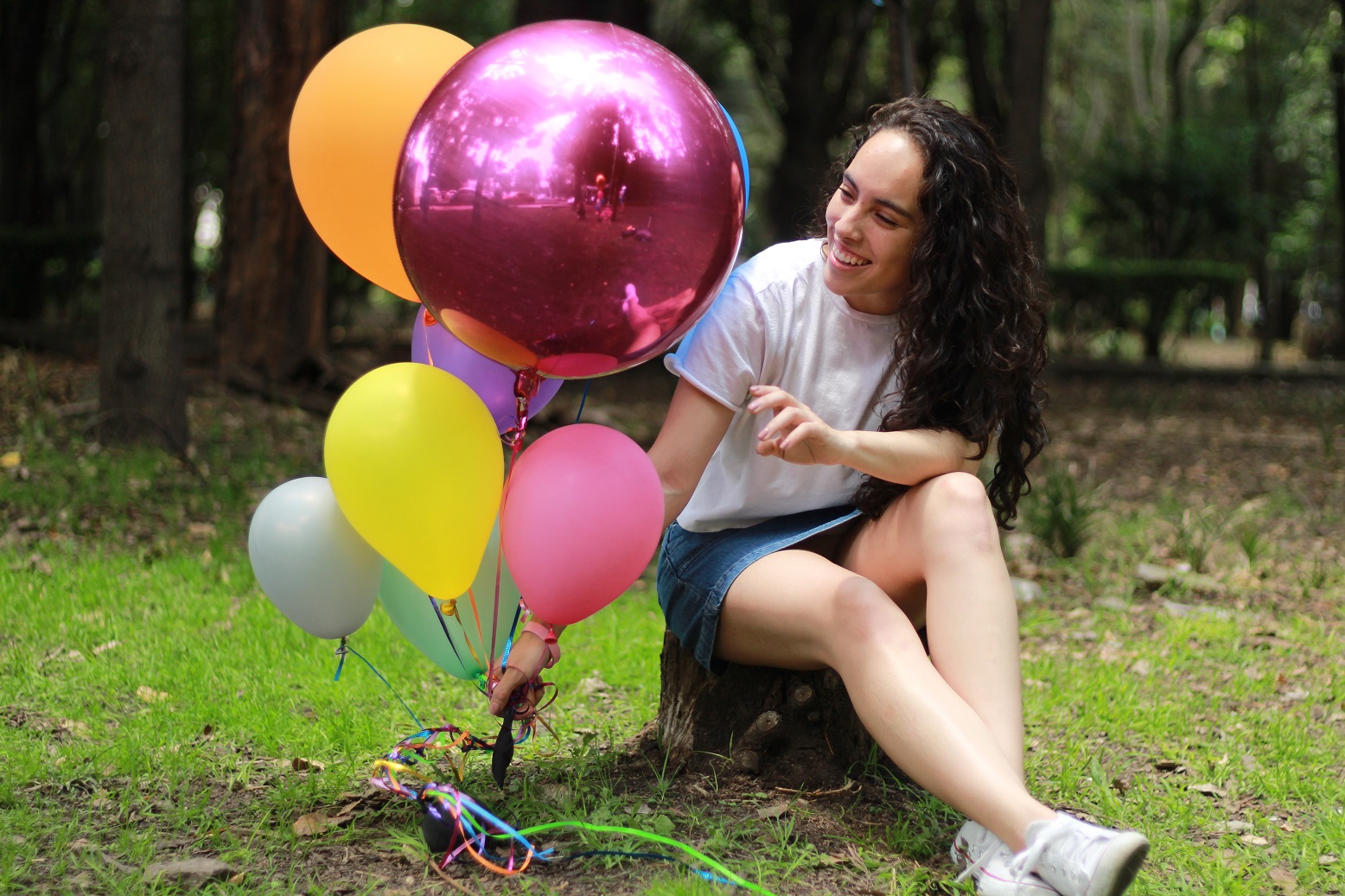 Young dark haired woman 