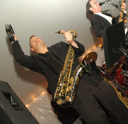 Darren and his  Tamborine