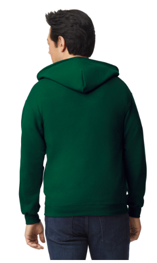 SUDADERA CON CIERRE Y CAPUCHO ADULTO