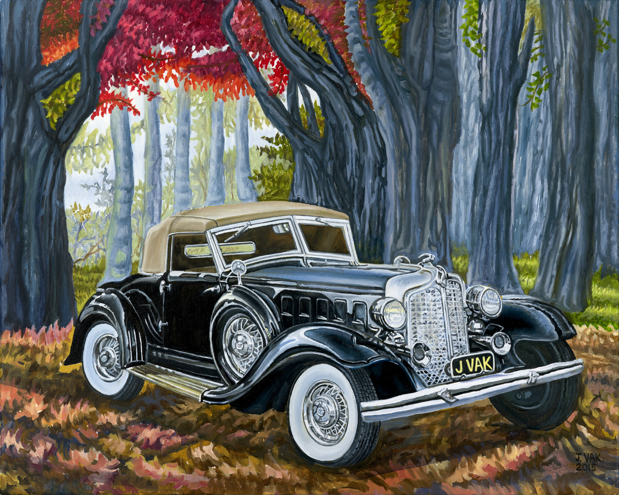 1932 Chrysler Imperial LeBaron
        24 X 30 Original Oil
                 $2800
                   2015