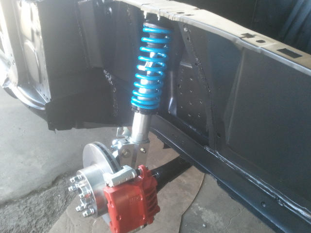 New RRS front shock and disc brake