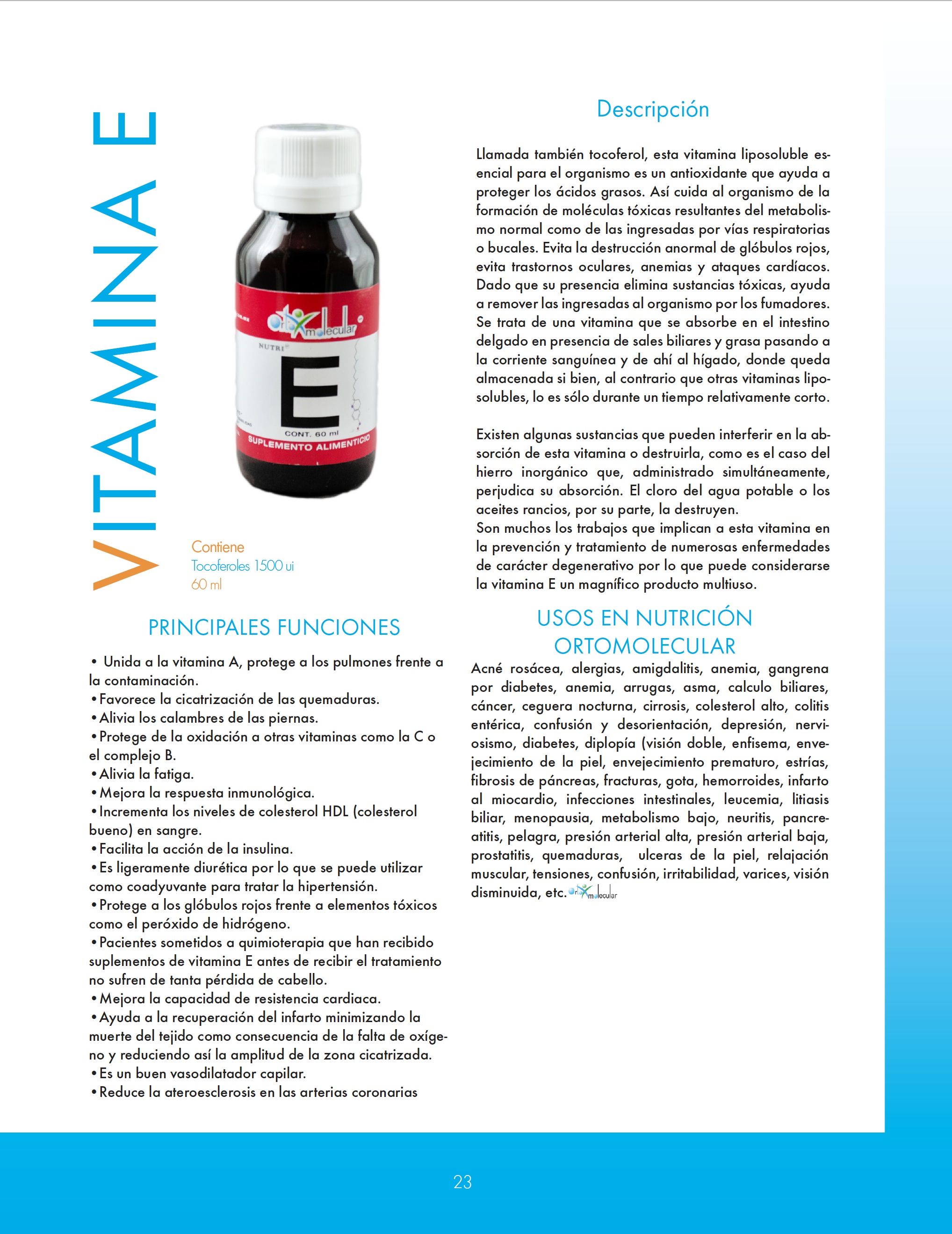Vitamina E, Tocoferoles