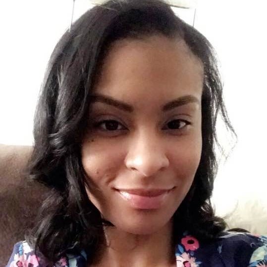 Happy female customer