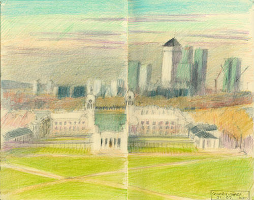 Canary Wharf
from Greenwich Hill