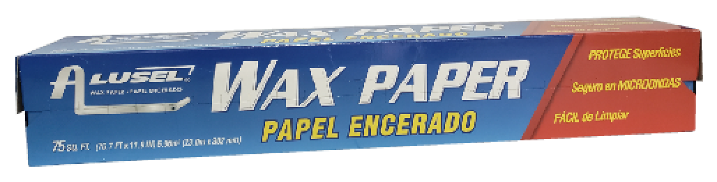 Papel Encerado Alusel 24/75'
Código: 10622