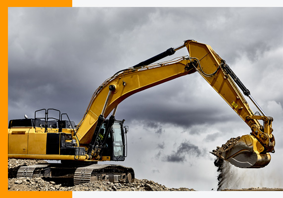 Construction Industry Heavy Equipment Excavator
