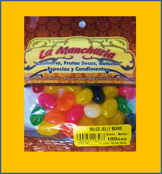 DULCE JELLY BEANS
100 GRS