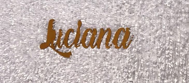 Letras personalizadas 
para la venta 
$120.000 