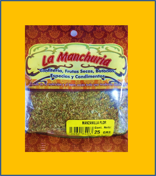 MANZANILLA FLOR
25 GRS