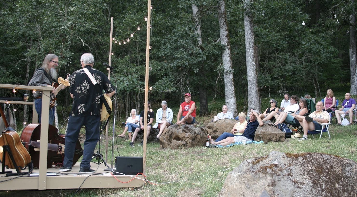 Kit & Dave Captein, House Concert in White Salmon, WA.