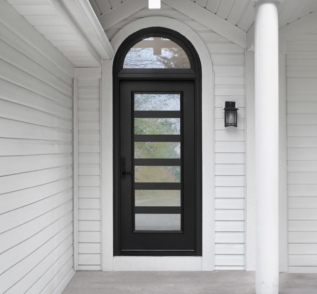Double Hung Windows in a Kitchen
