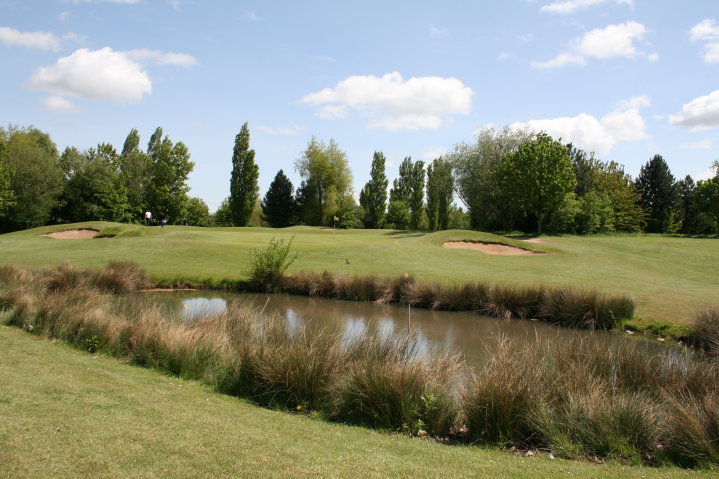 Hole 7: Charity


The 7th and 2nd par 3 on the front 9 is 177 yards. It Might not seem long but it plays longer than it looks and with water to carry, bunkers and trees surrounding the green, club selection has to be right.