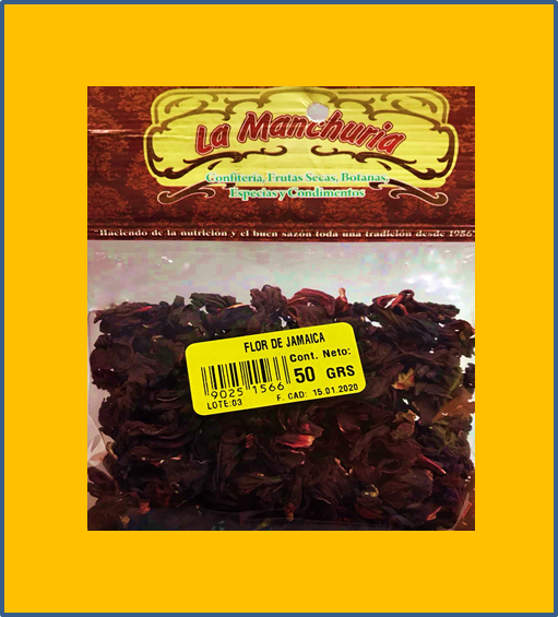 FLOR DE JAMAICA
50 GRS