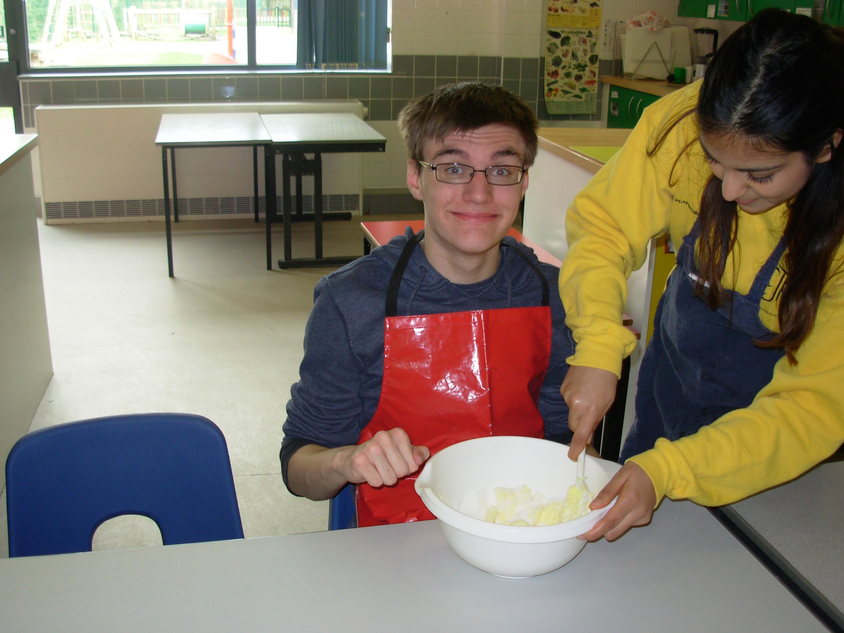 Easter Playscheme : Cookery session