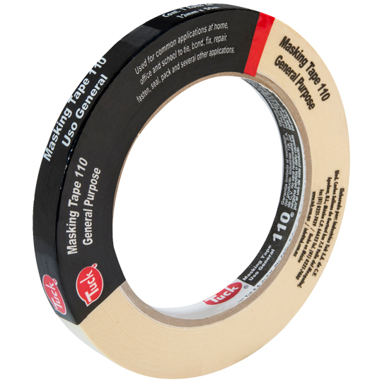 MASKING TAPE TIPO 110 TUK 12MM X 50M
CINTA TIPO 110, COLOR CREMA, 1 PZA
ARTÍCULO: CINTA ADHESIVA
TIPO: MASKING TAPE
COLOR: BEIGE
MODELO: 101010
MARCA: TUK
