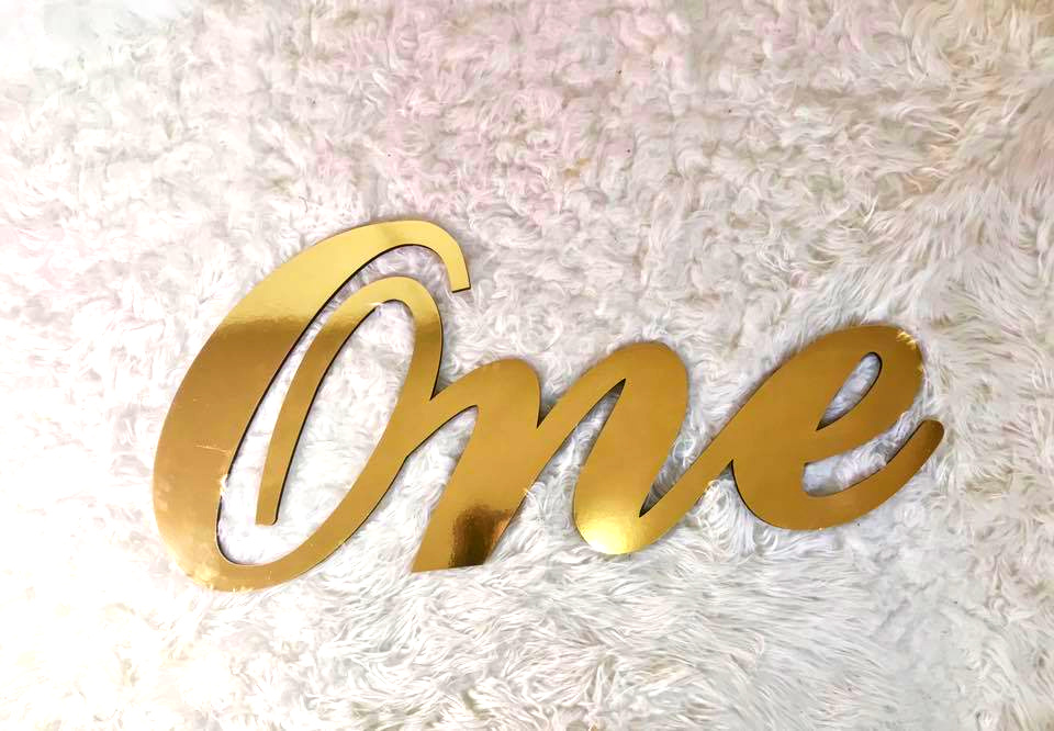 Letras personalizadas
 para la venta 
$120.000