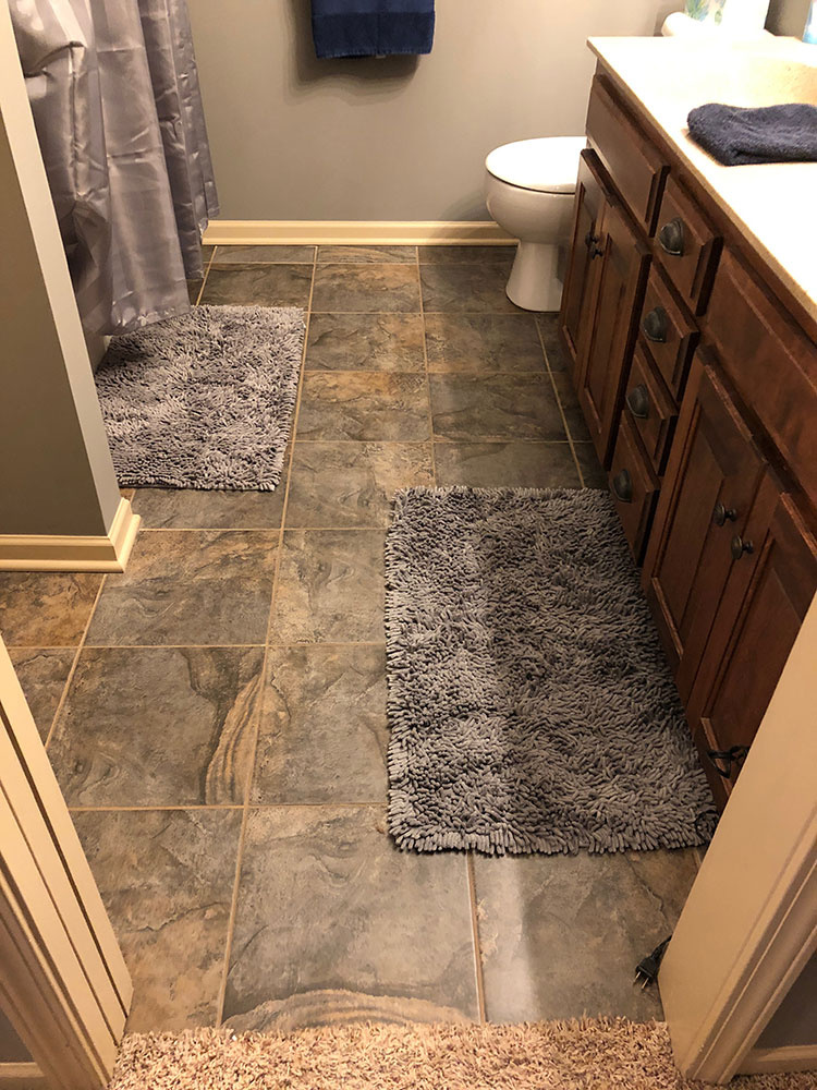 Bathroom Floor 