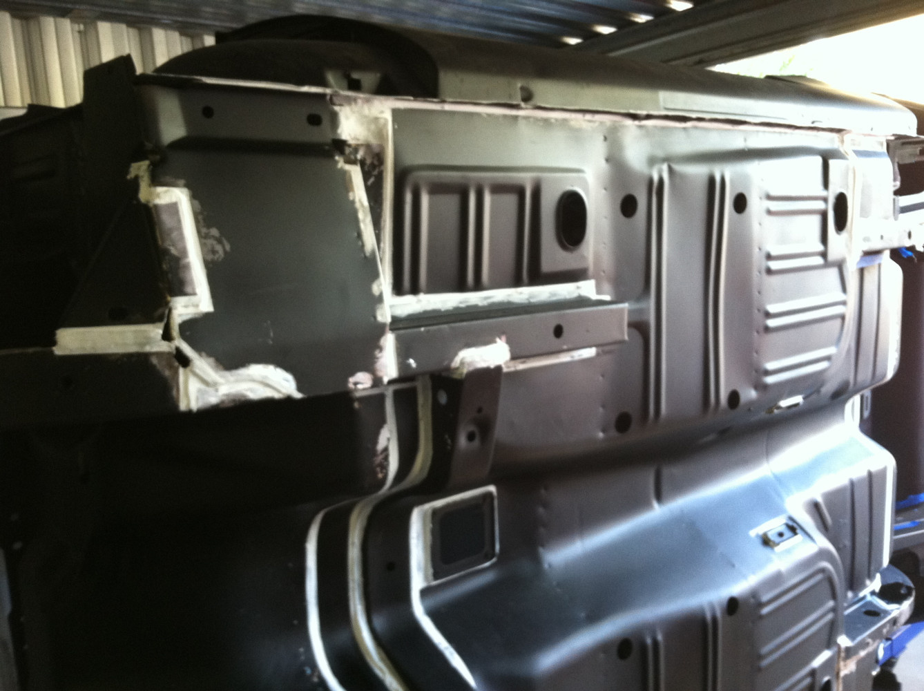 Grind all bad welds and redo.