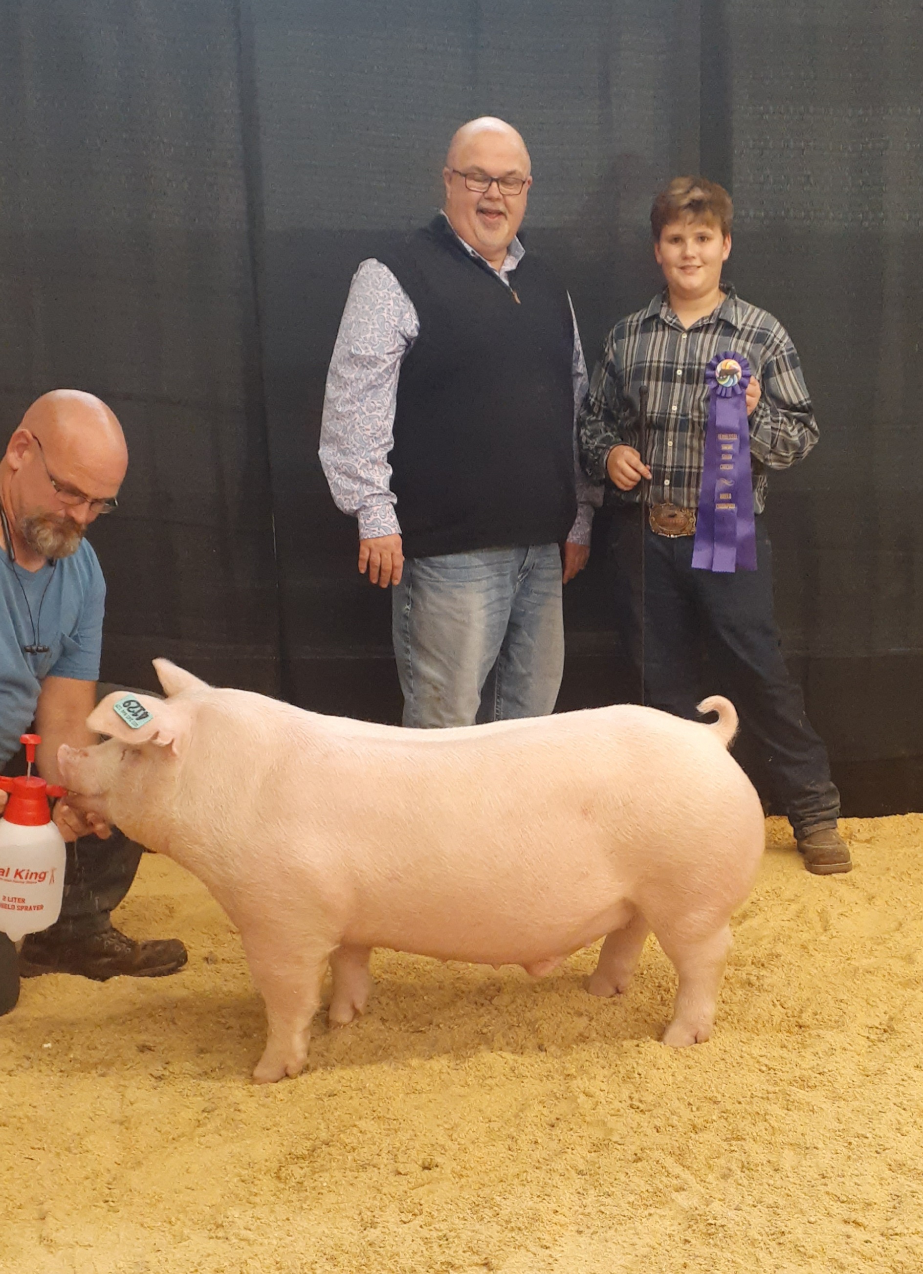 Tylan Lusk
2021 Freeze Out
Champion Chester White Barrow