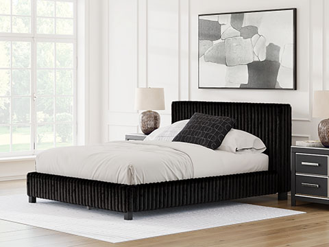 Upholstered Platform bed