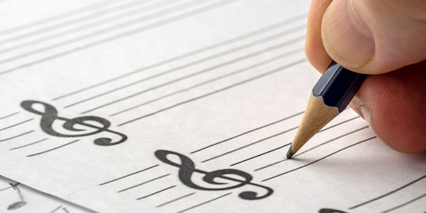 MUSIC COMPOSER WRITING NOTES