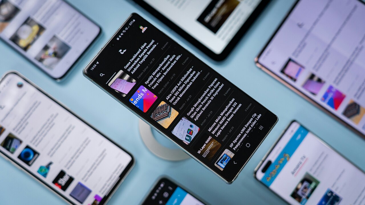 a cell phone on a table
