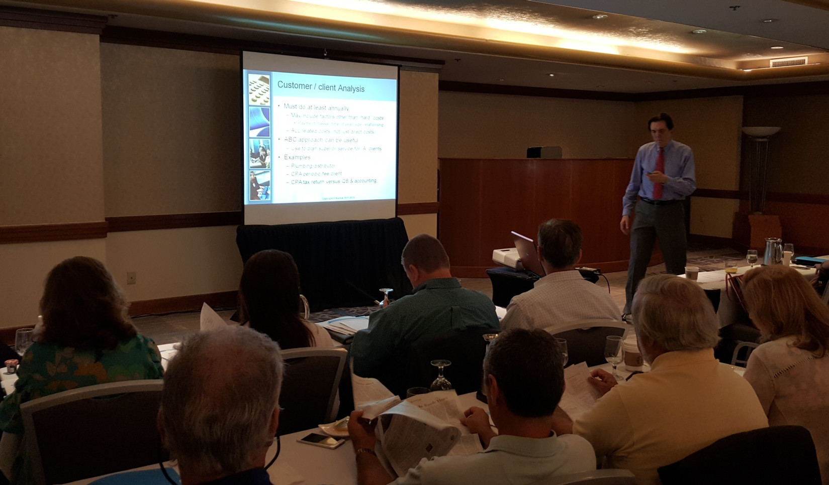 Miami - Accounting presentation for CPAs at Alpha Kappa Psi Alumni Chapter