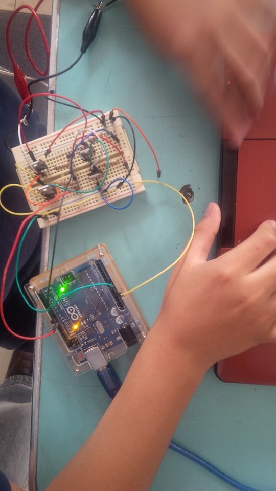Programación en ARDUINO.