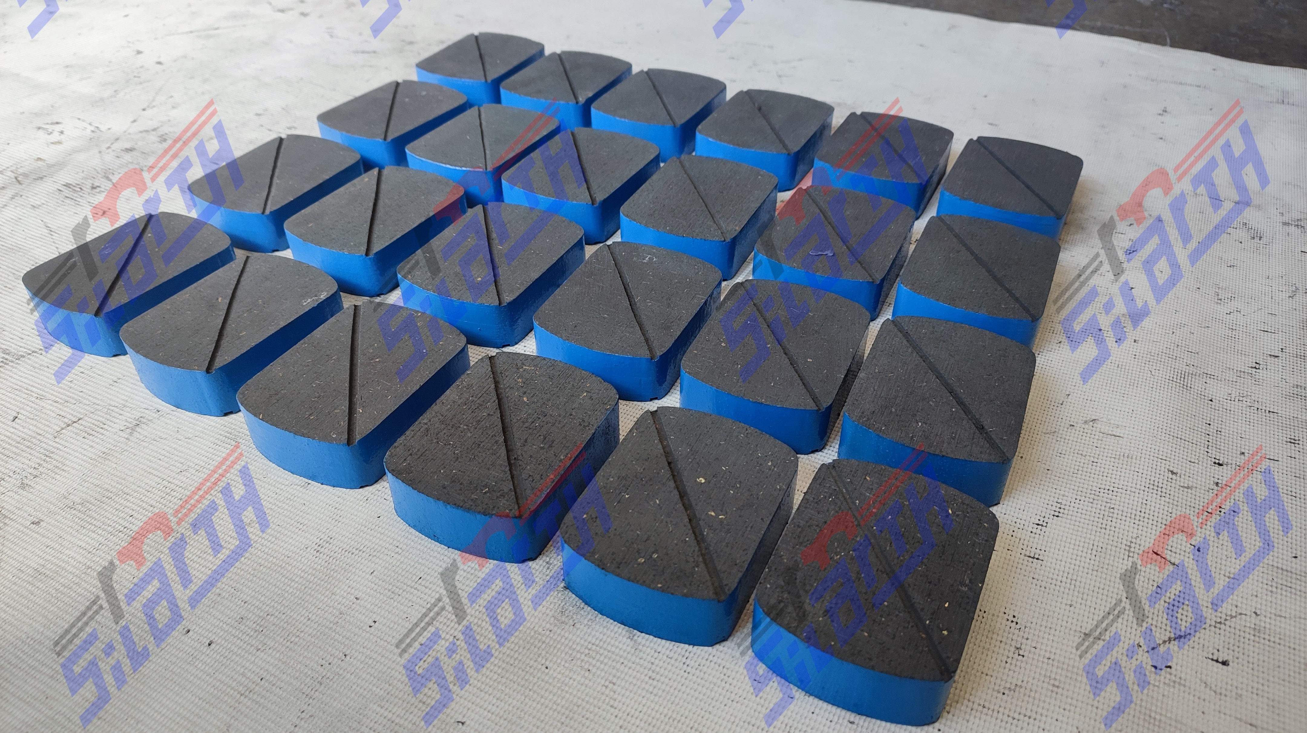 TACÓN SEMICIRCULAR PARA EMBRAGUE DE PRENSA DOBLE RANURADO 0.906"