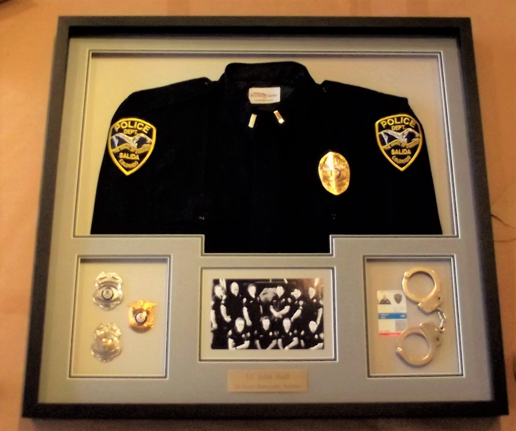 Police Shadow Box