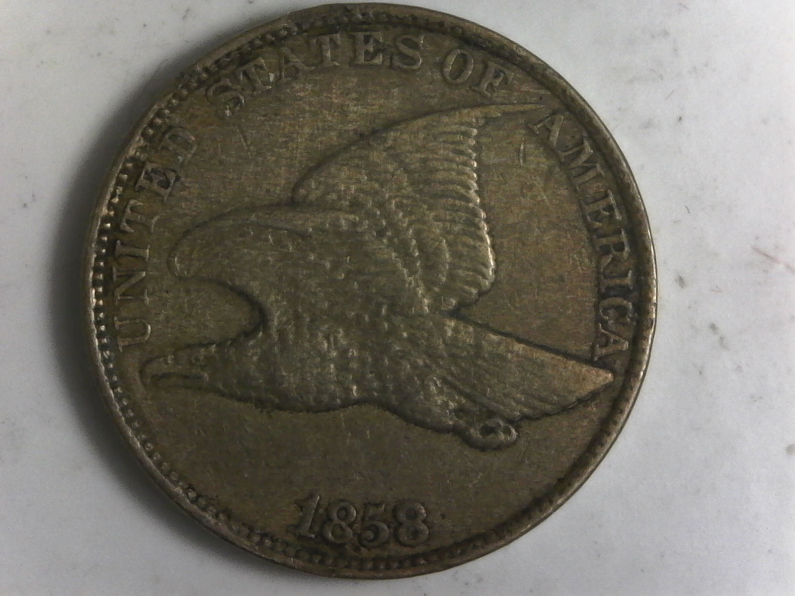 Click on Flying Eagle Cent for Online Auction