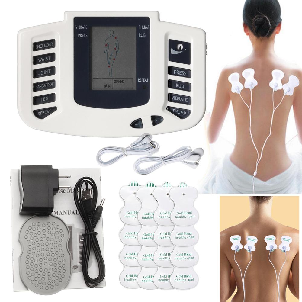 JR-309A
Masajeador de pulso de acupuntura electroestimulación
estimulador muscular eléctrico, máquina de fisioterapia, 16 almohadillas