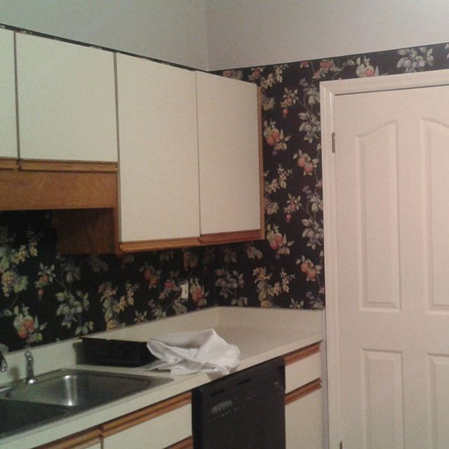 Before Wallpaper Removal