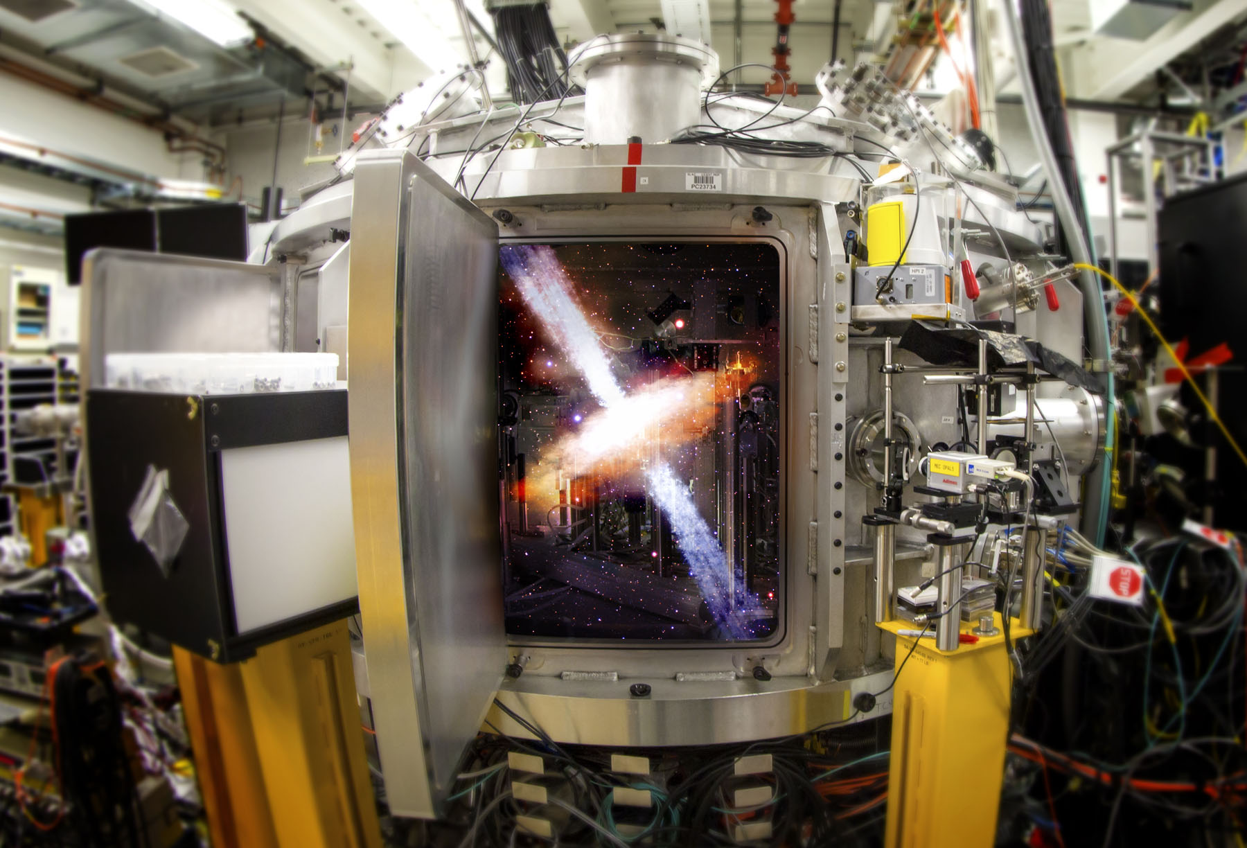 Universe in a lab