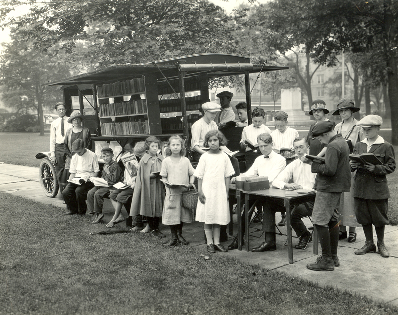 Dayton Book Wagon - 1924