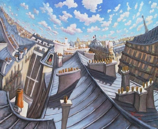 Rooftop Docks
88X73cm
sold