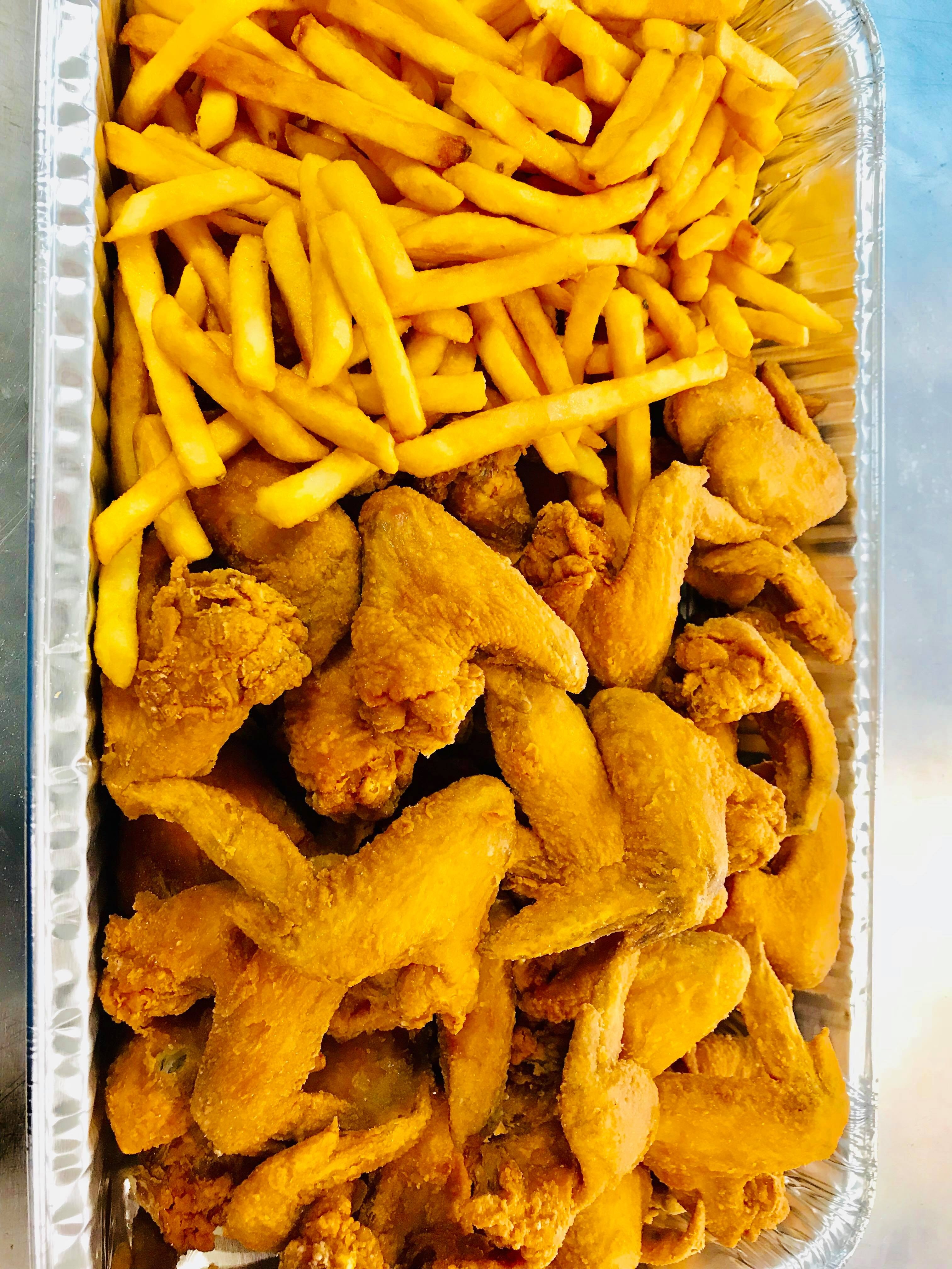 Chicken Wings And Fries 2