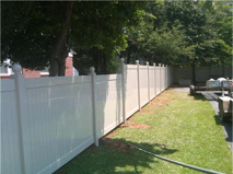 White Wooden Fence 7