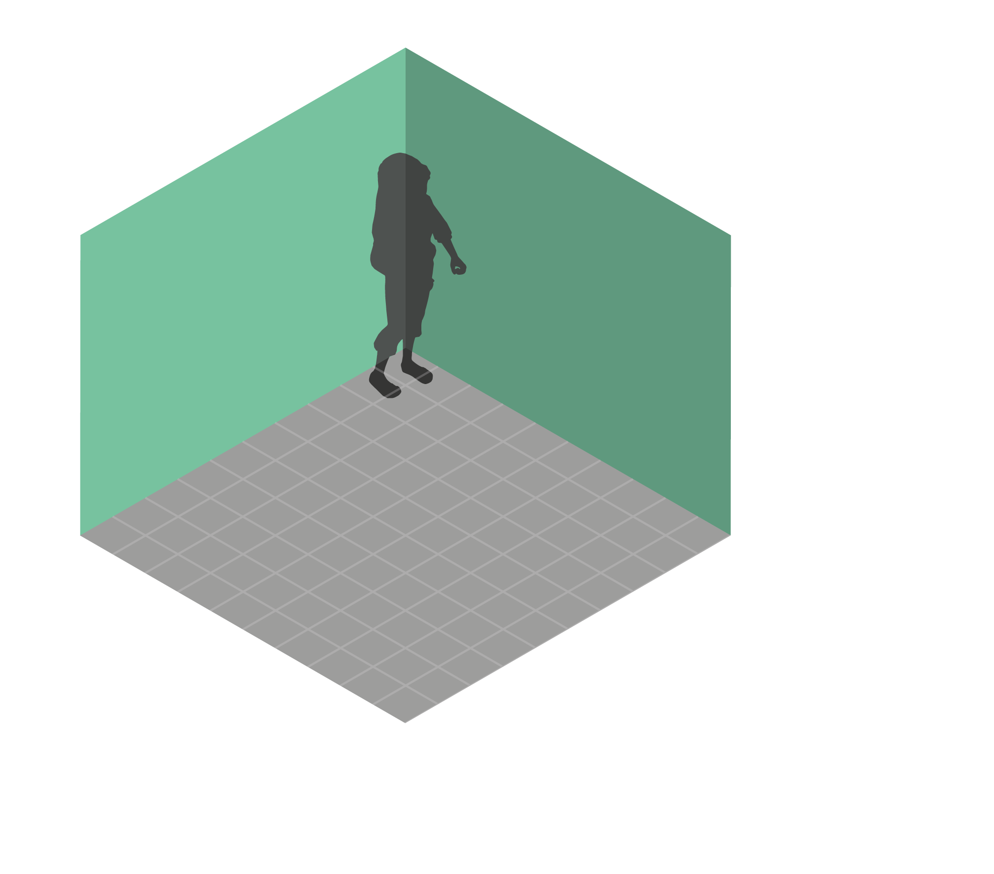 100 sq ft: 10ft x 10ft - Suitable for contents of a 2 - 3 bedroom house