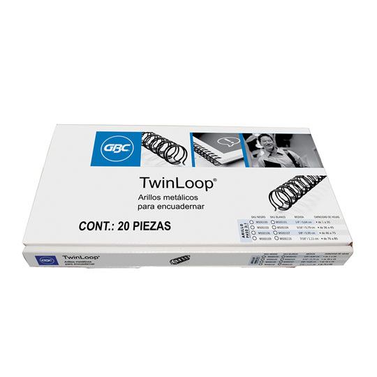 ARILLO METAL TWIN LOOP NG C/20 1/4
PASO 3:1 CAPACIDAD 1-35 HJS
ARTÍCULO: GUSANO DE ARILLO METALICO
COLOR: NEGRO