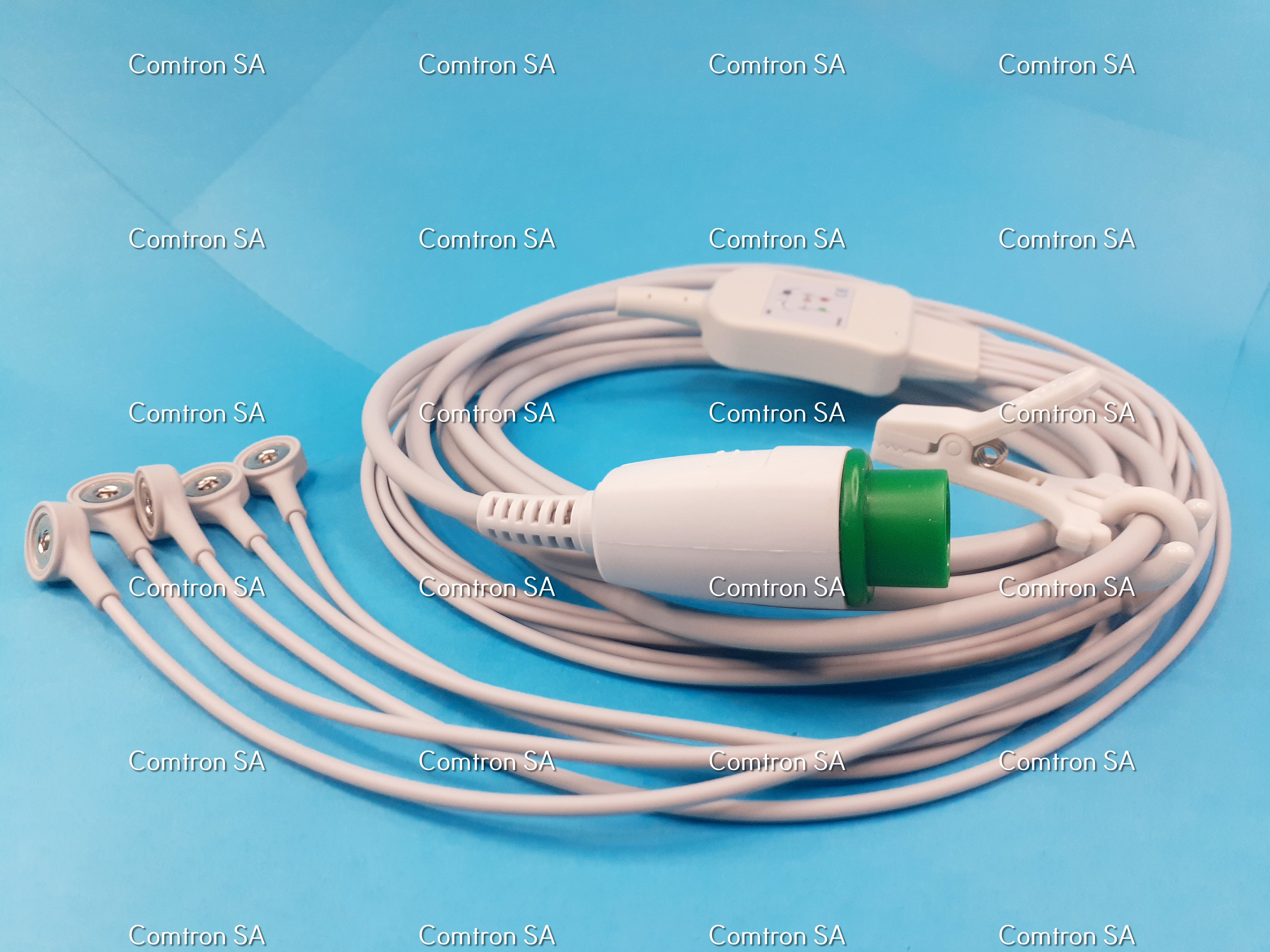 Cable de ECG Kontrow
5 puntas terminación en broche