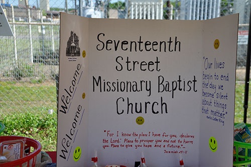 Booth Welcoming Message