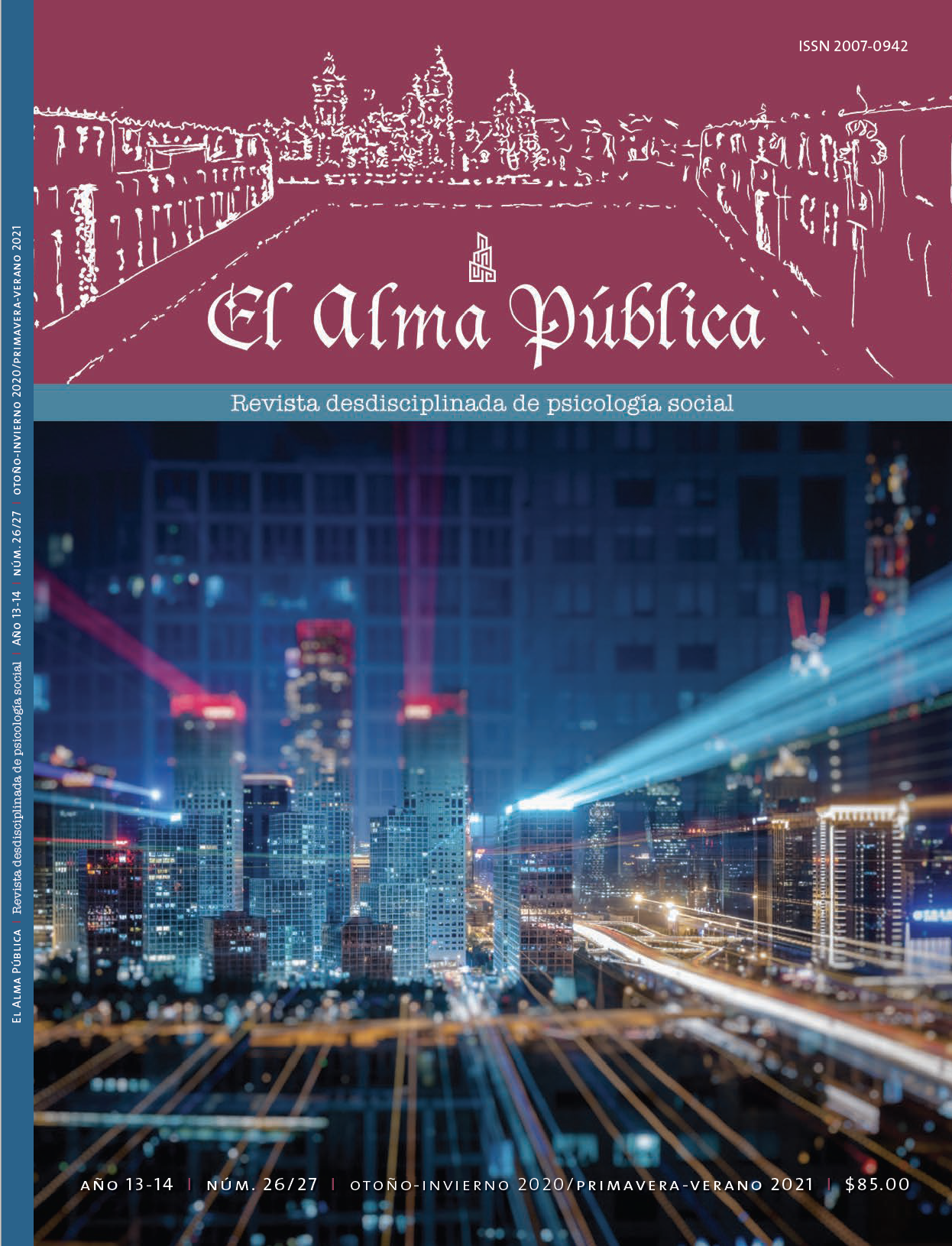 Año 13-14, Núm. 26-27 Otoño-Invierno 2020/Primavera-Verano 2021