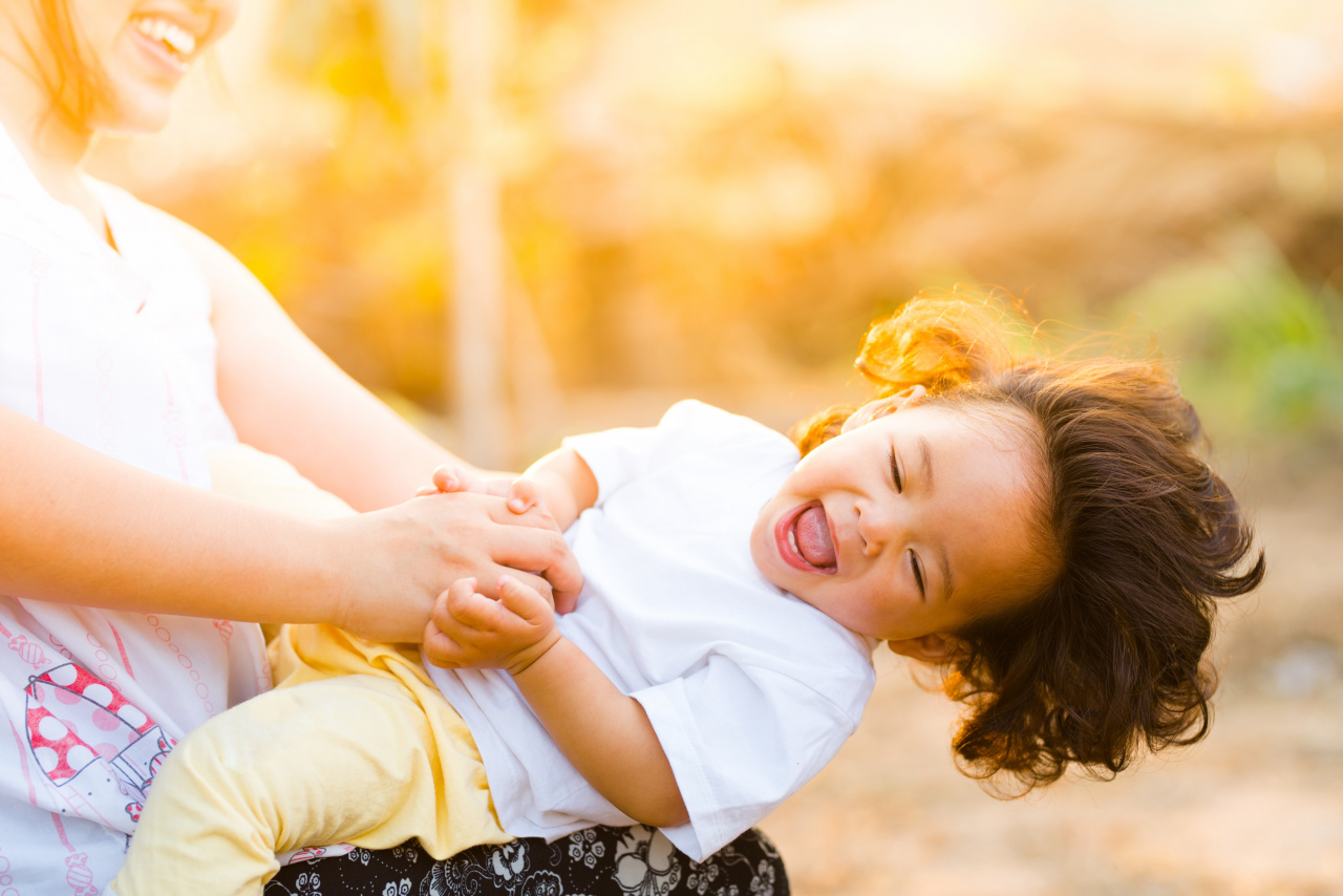 Mother and Baby Playing