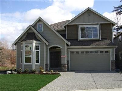 (After) Kenmore Wa, hardie plank siding, cedar shingles and board and batten