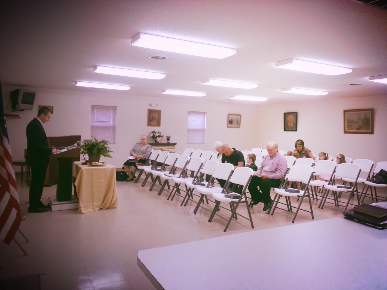 Our first Sunday School class