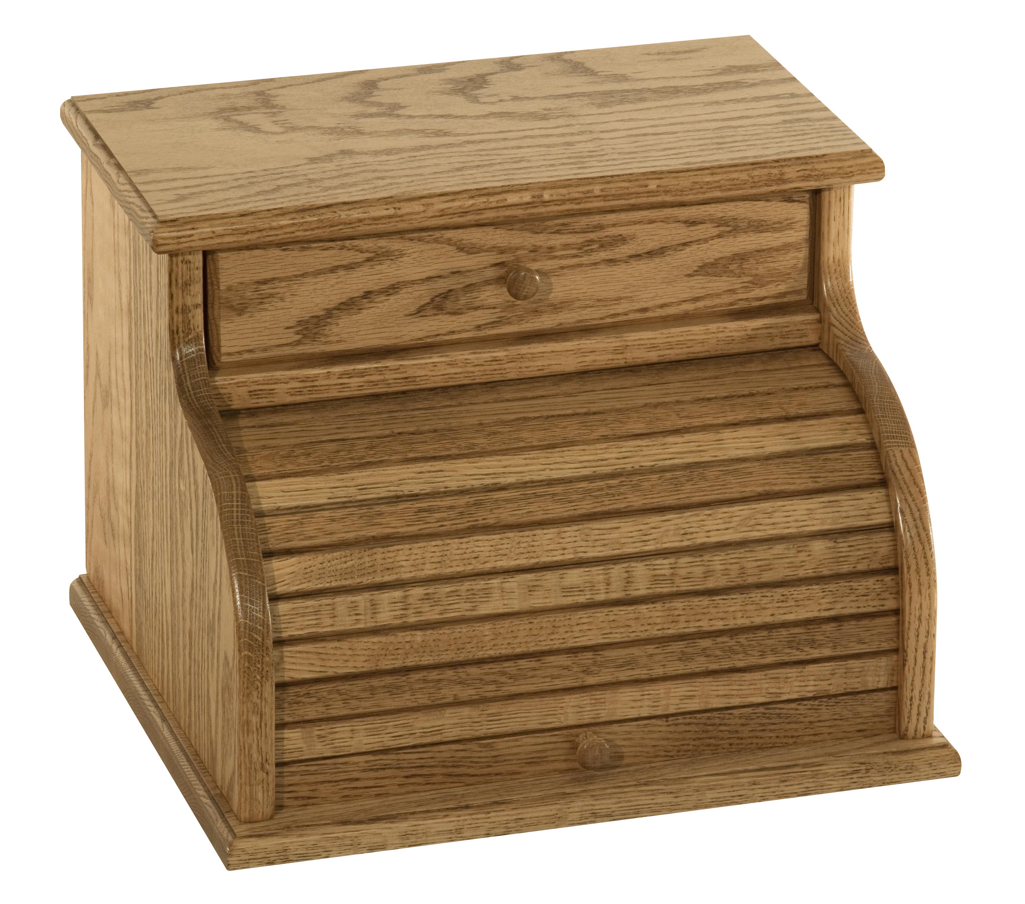 Breadbox, Rolltop w/Drawer-#66