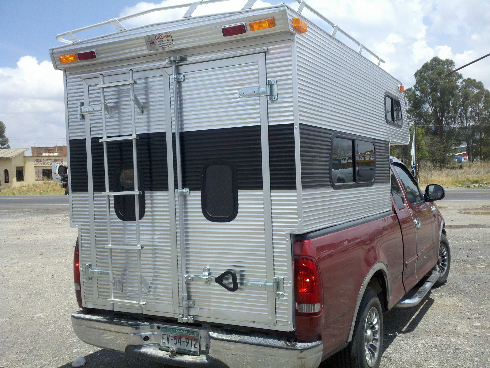 campers volado pick up de aluminio