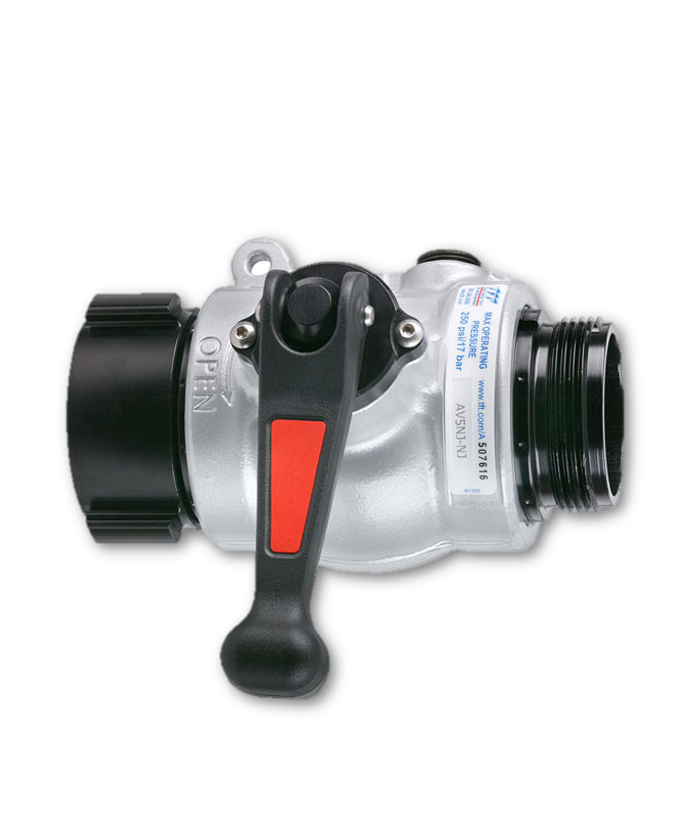                  VALVULA 2.5&quot; NST 1/4 VUELTA TFT
