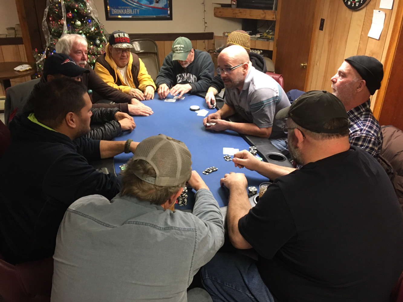 final table, 2018 TOC; Harry Sawyer dealer
